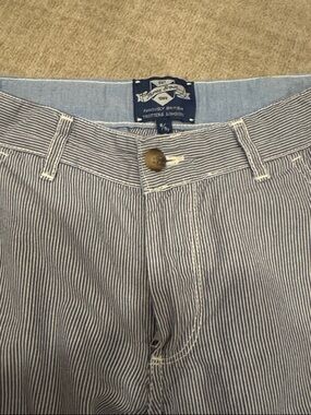 Trotters Jacob Trousers in Navy/White Casual Pants